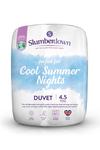 Slumberdown Cool Summer Nights 4.5 Tog Summer Duvet thumbnail 1