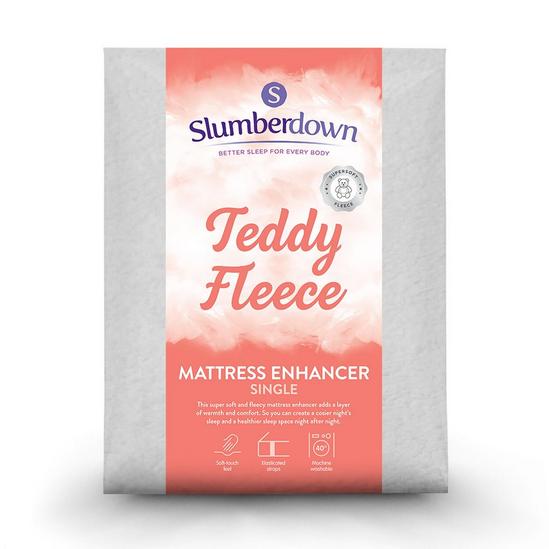 Slumberdown Slumberdown Teddy Fleece Mattress Enhancer 1