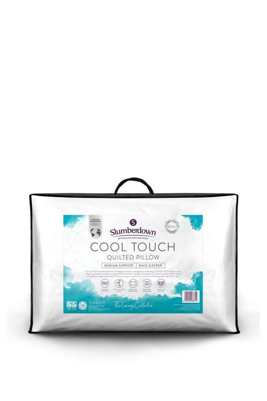 Slumberdown Single Luxury Cool Touch Quilted Medium Support Pillow 1