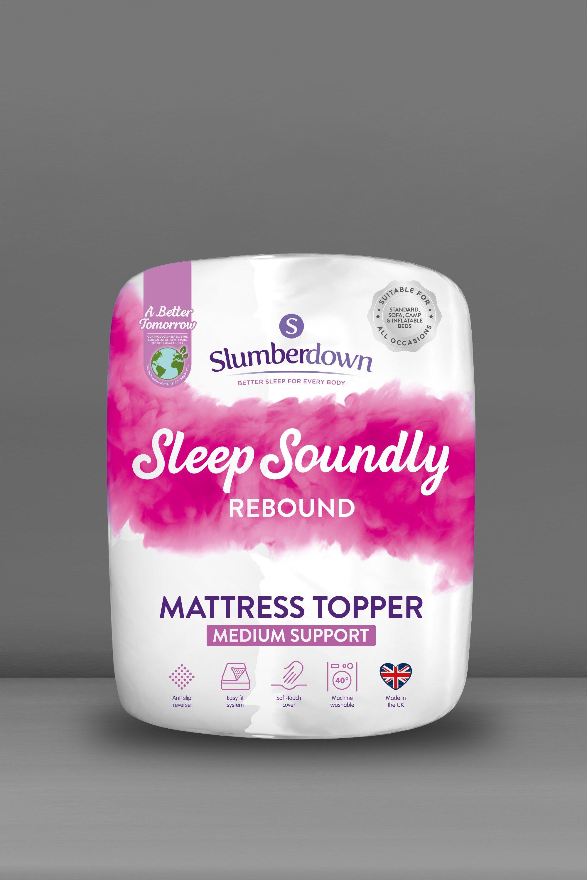 Sleep Soundly Rebound Mattress Topper
