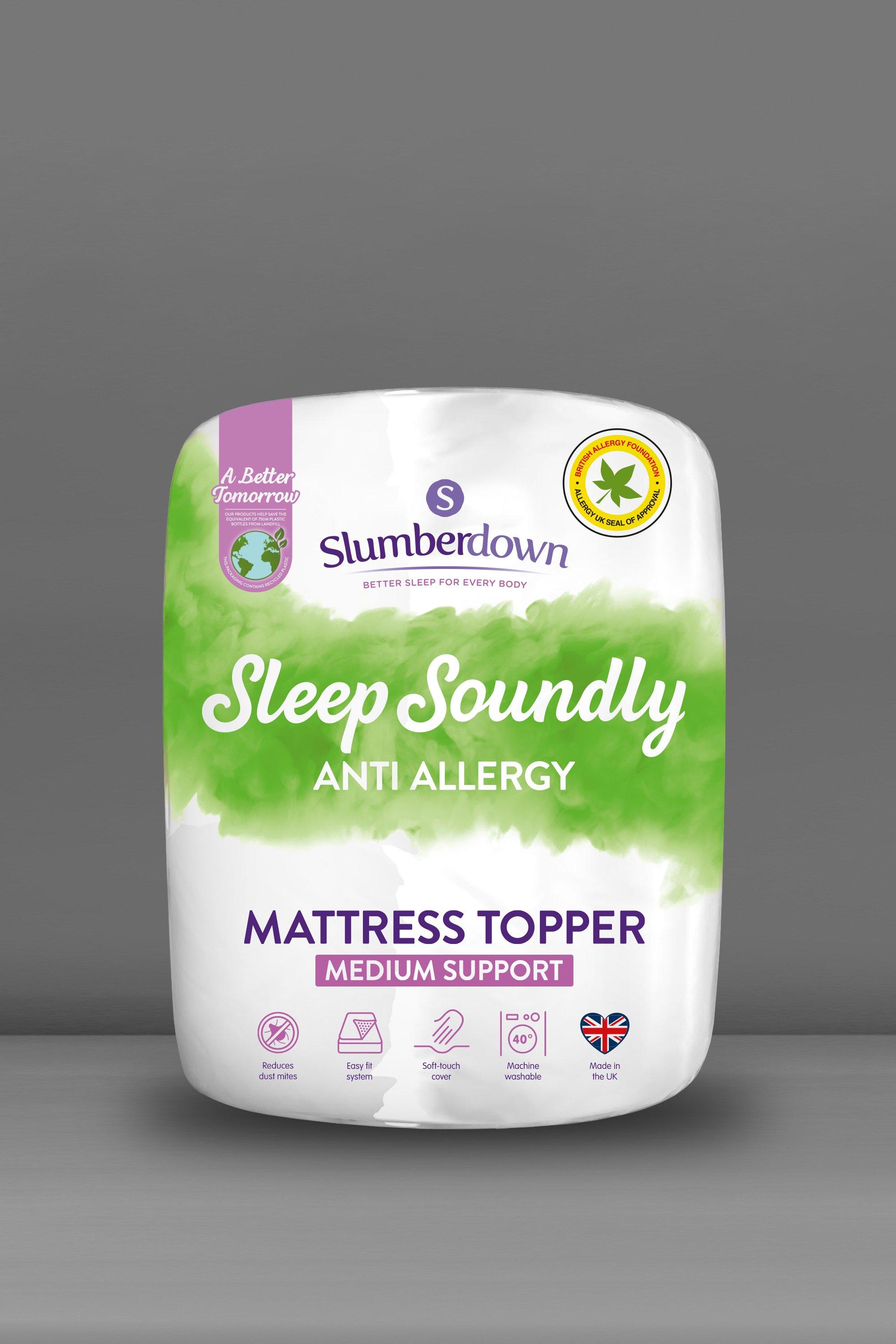 Sleep Soundly Anti Allergy Mattress Topper