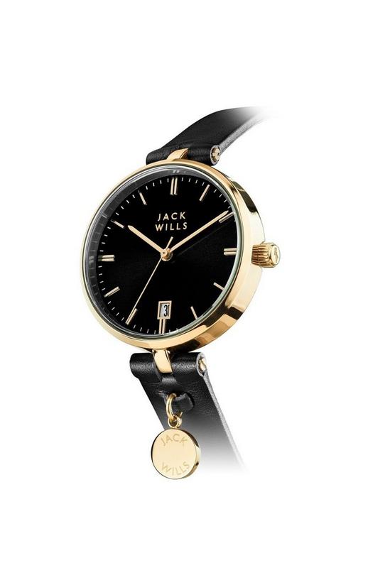 Jack Wills 'Bennett' Gold Plated Stainless Steel Fashion Analogue Quartz Watch - JW005BKGD 3