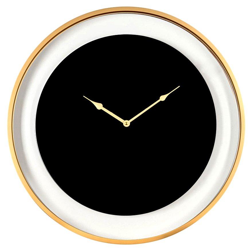 Telford Black Round Wall Clock 60cm