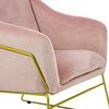 Charles Bentley Tilburg Velvet Occasional Chair Powder Pink Home Living thumbnail 6