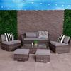 Charles Bentley St Tropez Rattan Lounge Set - Outdoor Space Saving Furniture thumbnail 6