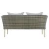 Charles Bentley Mixed Material Wicker Madrid Lounge Set Sofa Chairs Coffee Table thumbnail 6