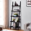 Charles Bentley Tall Wooden 5 Rung Ladder Storage Shelving Unit Display Shelf thumbnail 1