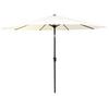Charles Bentley Garden Metal Patio Umbrella Parasol With Crank & Tilt - Colours thumbnail 6