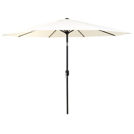 Charles Bentley Garden Metal Patio Umbrella Parasol With Crank & Tilt - Colours 6