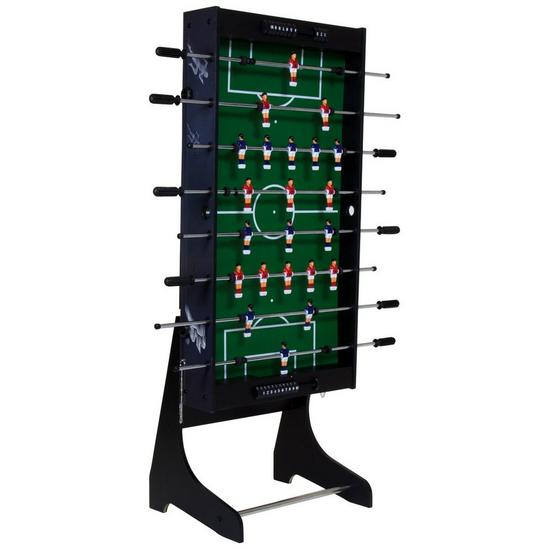 Charles Bentley Premium 4ft Football Table Folding Games Table Foosball Sports 5