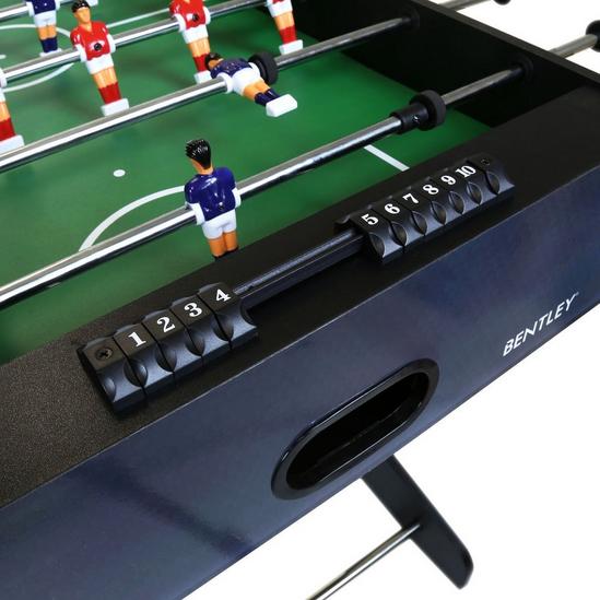Charles Bentley Premium 4ft Football Table Folding Games Table Foosball Sports 6