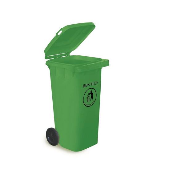 Charles Bentley Outdoor Household Waste Medium Rubbish 120 Litre Wheelie Bin 1