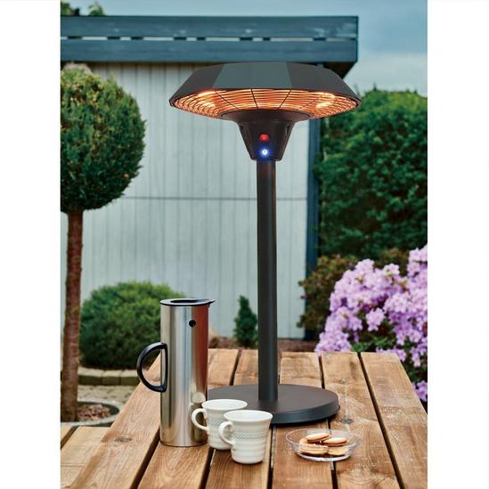 Charles Bentley 2000W Electric Table Top Patio Heater 2