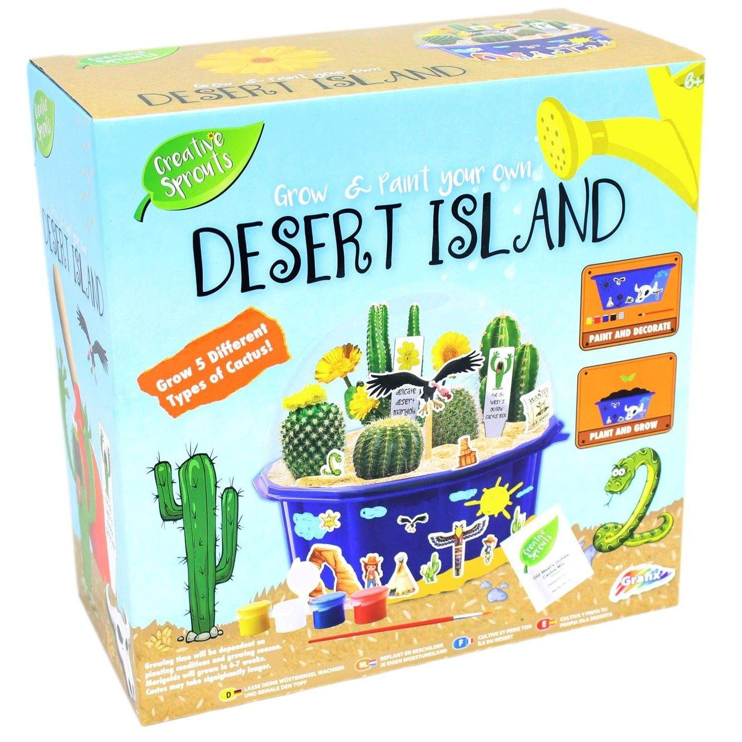Grow and Paint Your Own Desert Island Garden