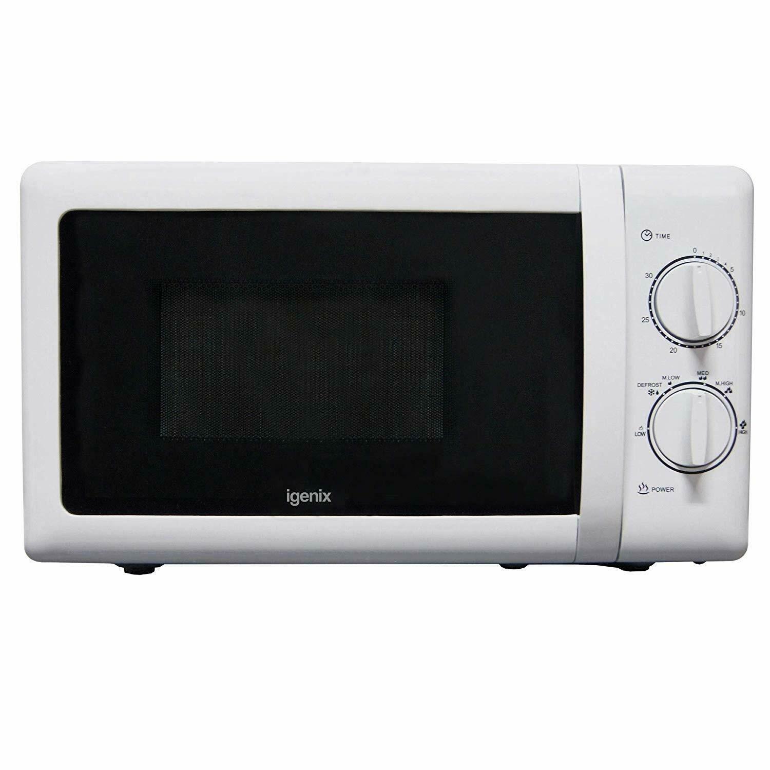 Manual Microwave, 6 Power Levels Including Defrost