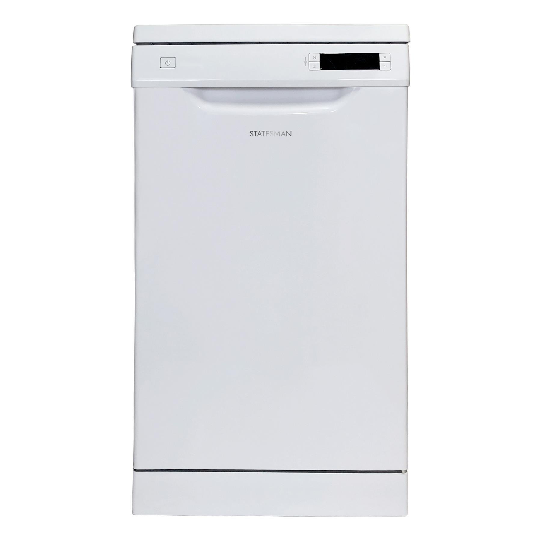 Freestanding Slimline 10 Place Full Size Dishwasher