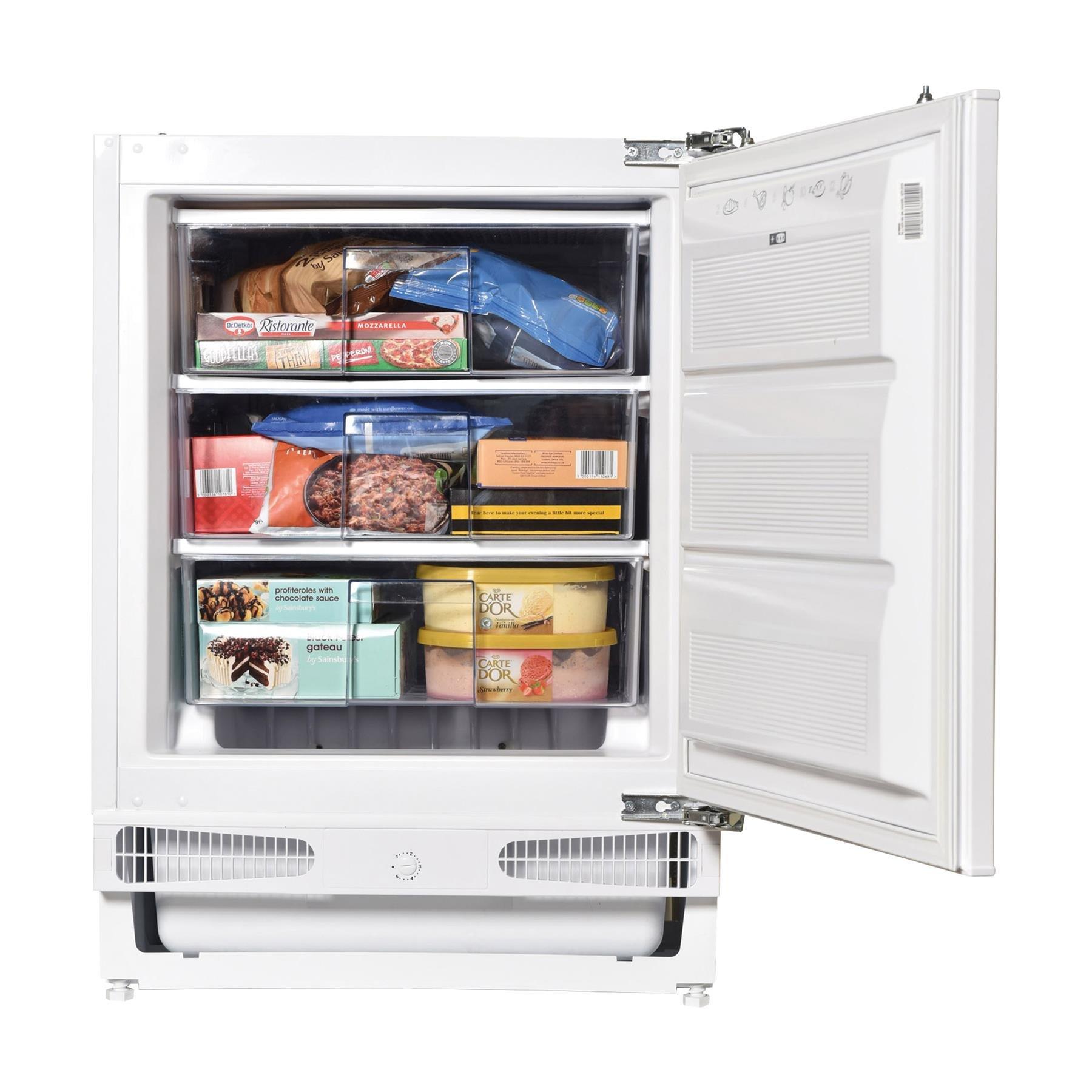 Integrated Under Counter freezer 96 Litre