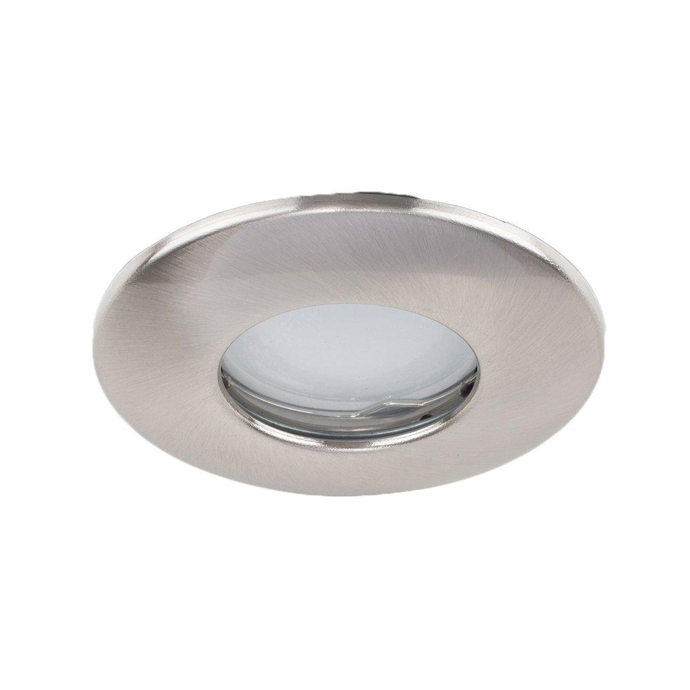 Downlight IP65 6 Pack Silver Bathroom Ceiling Downlight
