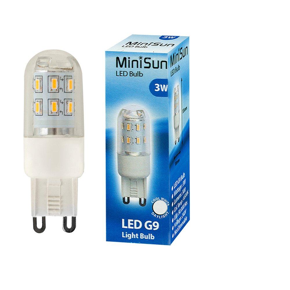 3W G9 LED Light Bulb white