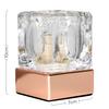 ValueLights Ritz Pair of Copper Table Lamps Touch On/Off Dimmable thumbnail 6