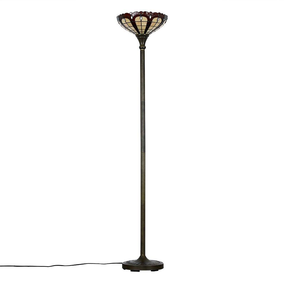 Tiffany Gold Floor Lamp