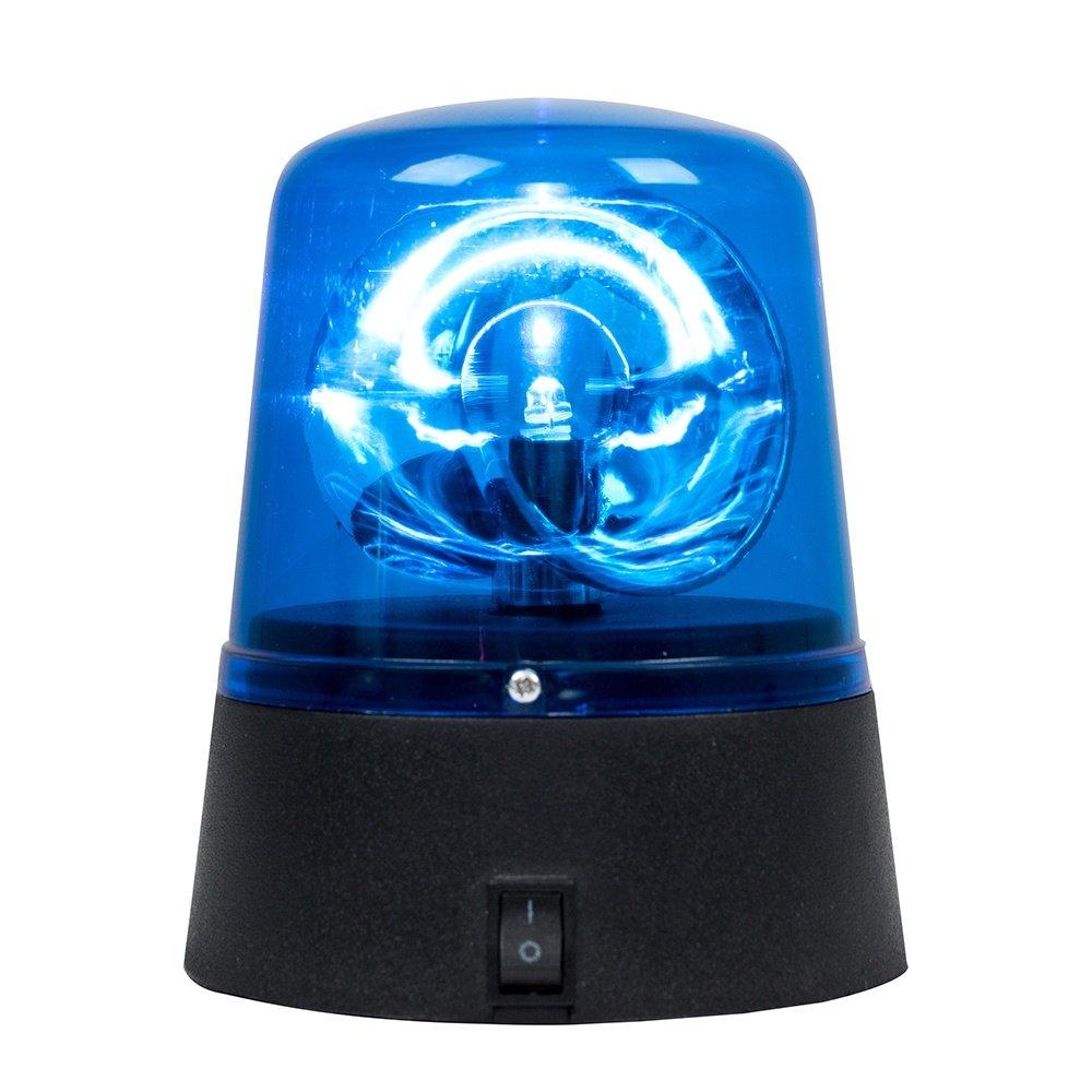 Eastwood Battery Powered Rotating Police Warning Light In Blue
