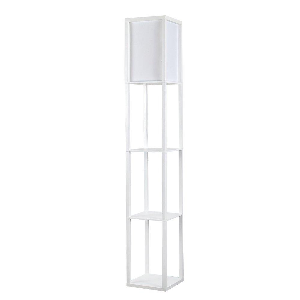 Lena 160cm Column Floor Lamp white
