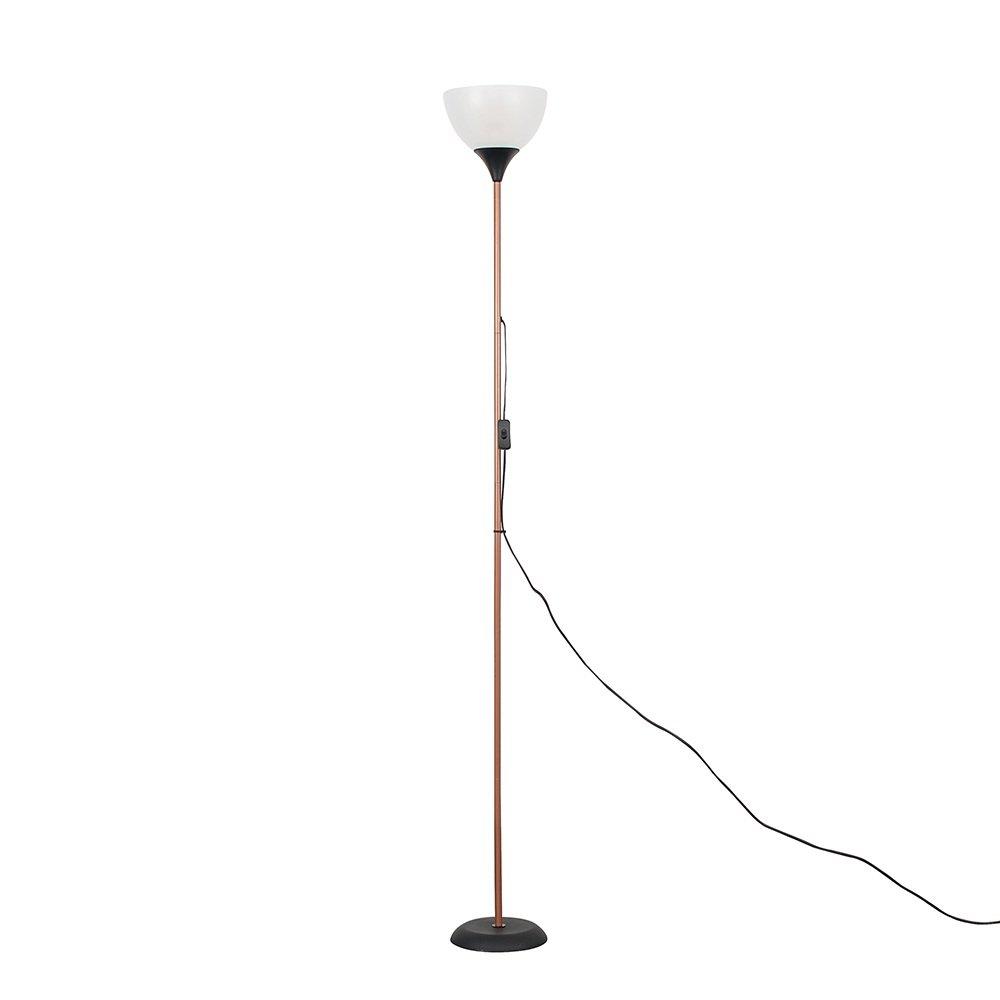Value Essentials Dalby Copper and Black Floor Lamp