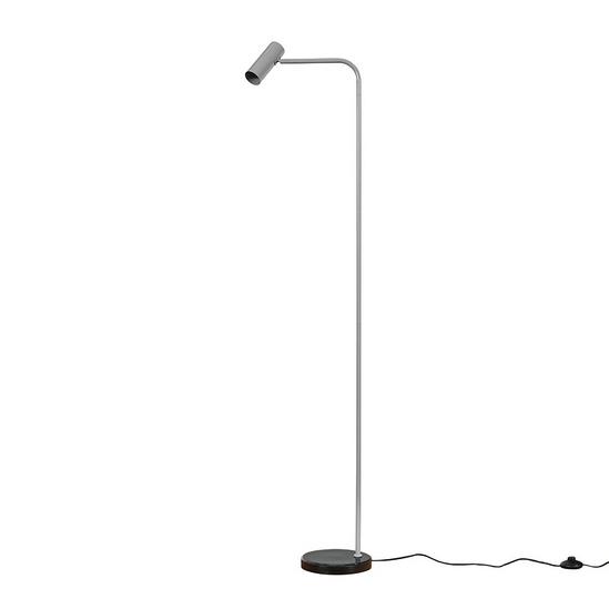 ValueLights Selbourne Grey Floor Lamp 1