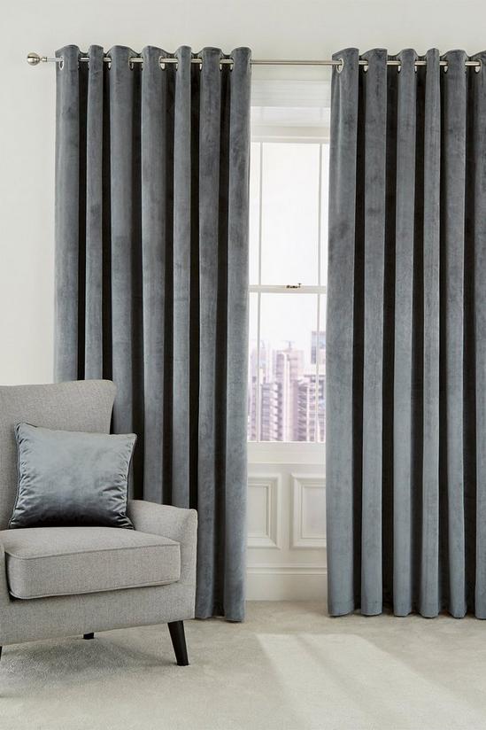 Helena Springfield 'Escala' Woven Lined Curtains 1