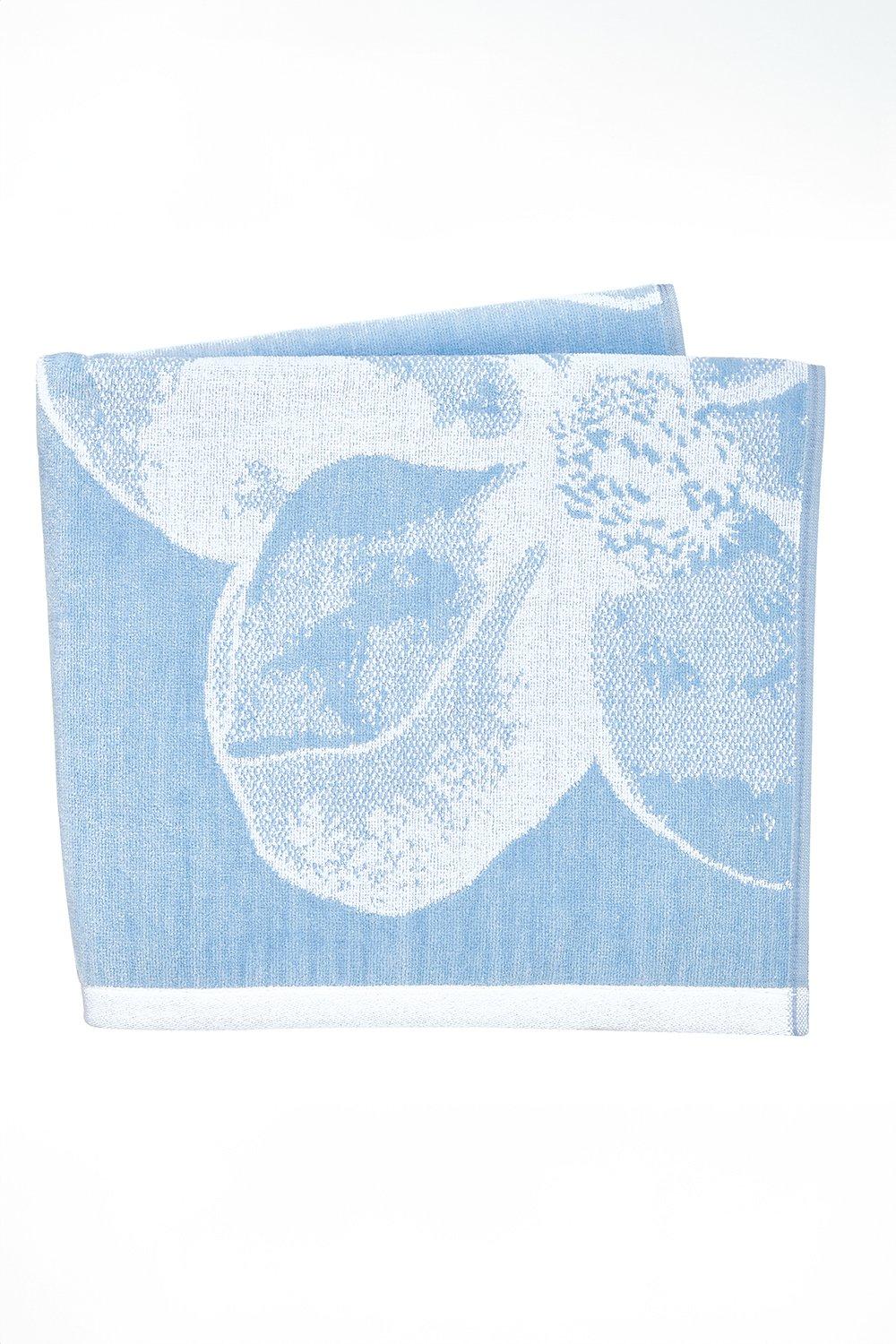 'Photo Magnolia' Cotton Towel