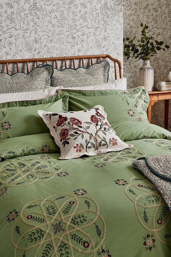 Morris & Co 'Brophy Embroidery' Duvet Cover 2