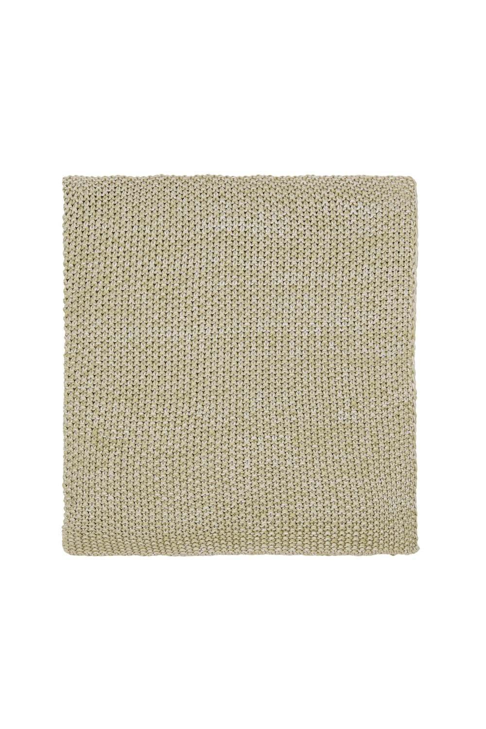 'Flo' Organic Cotton Knit Throw 130x170Cm