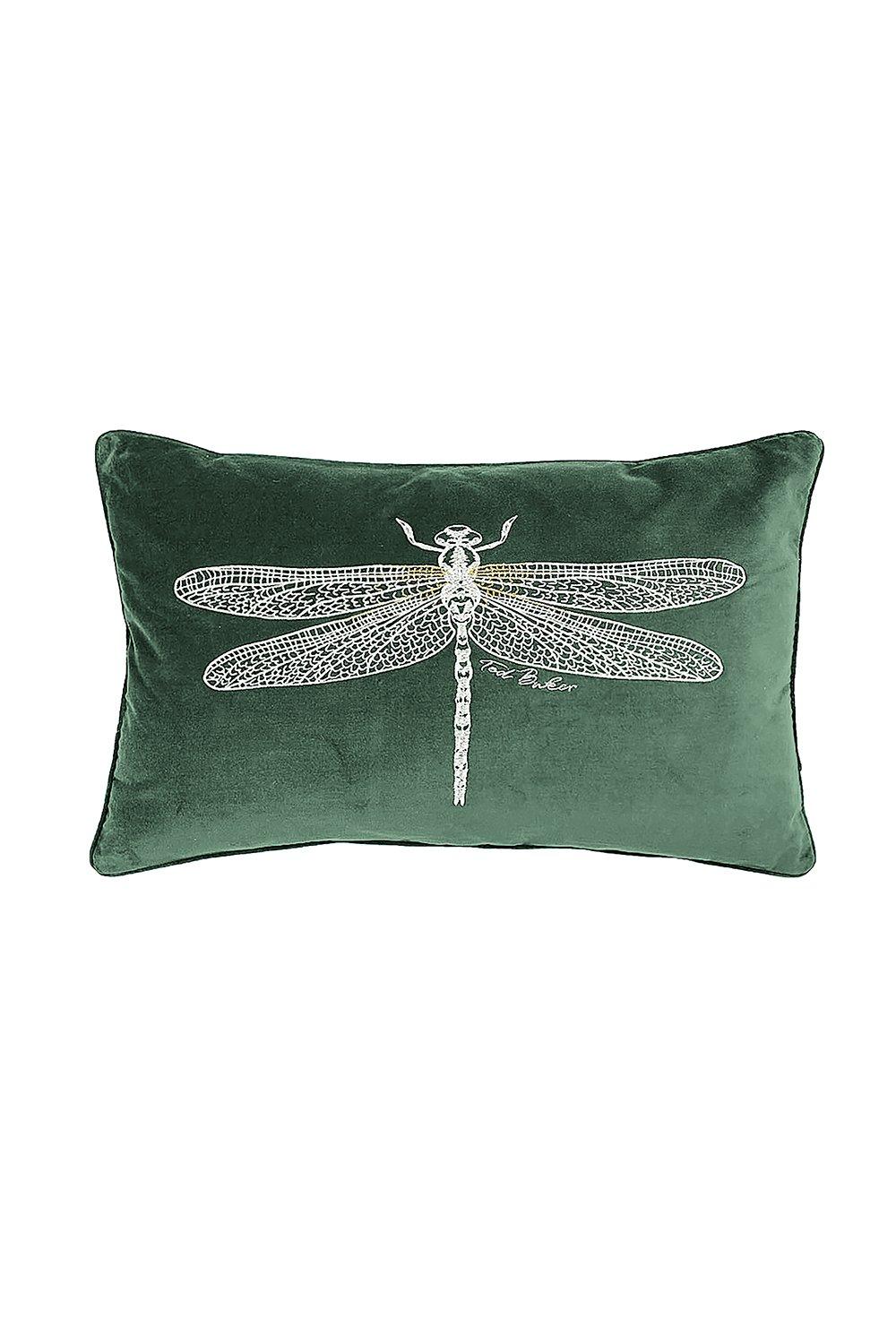'Dragonfly' Cotton Velvet  Cushion