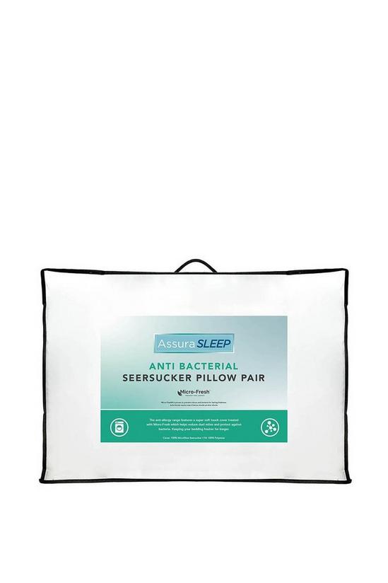Assura Sleep 'Seersucker' Pillow Pair With Micro-Fresh 1