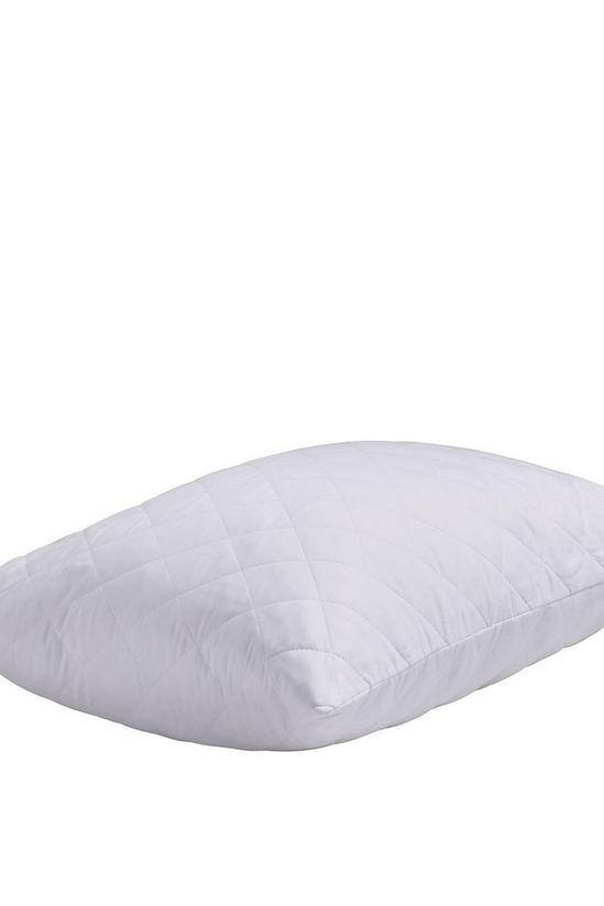 Assura Sleep 'Pure Cotton' Quilted Pillow Protector With Micro-Fresh 3