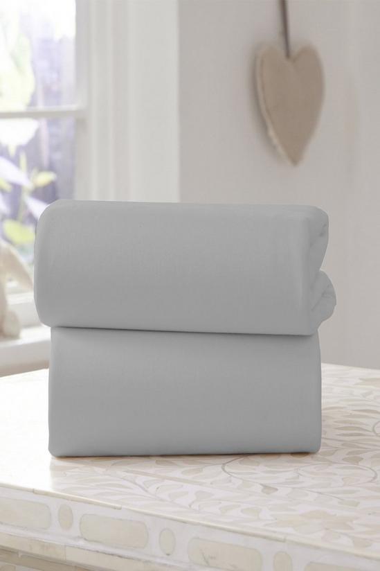 Clair De Lune 'Fitted Sheet Twin Pack' 1