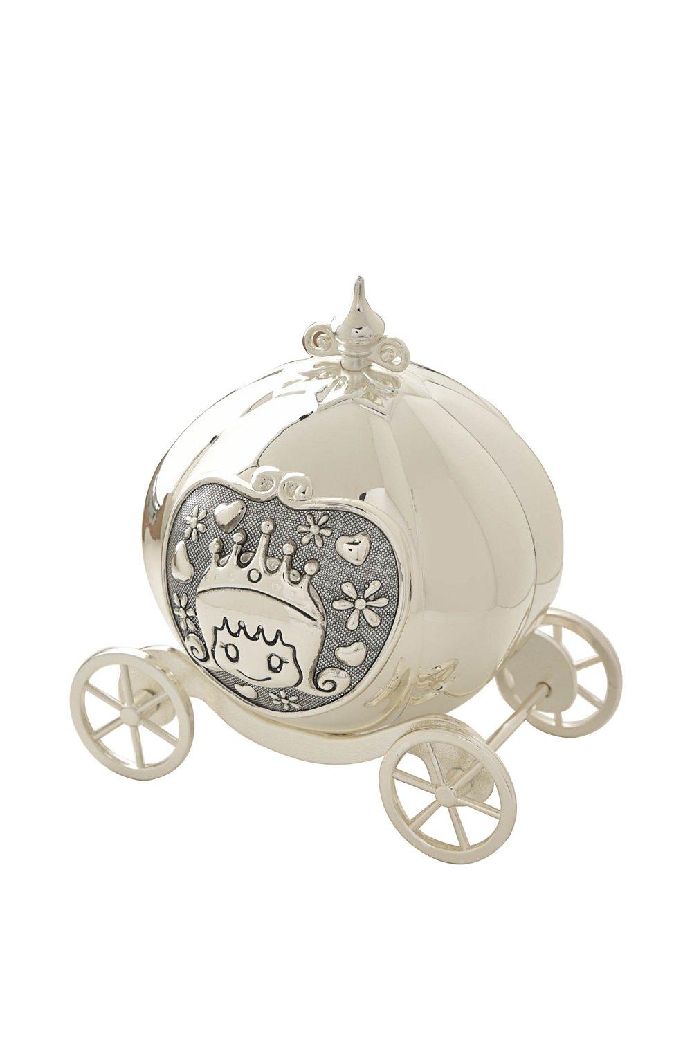 Silver Plated Money Box - Coach