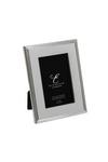 ELEGANCE Silver Plated Rib Edge Frame Gift Boxed 4'' x 6'' thumbnail 1