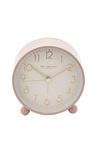 WILLIAM WIDDOP Metal Alarm Clock with Gold Dial thumbnail 1