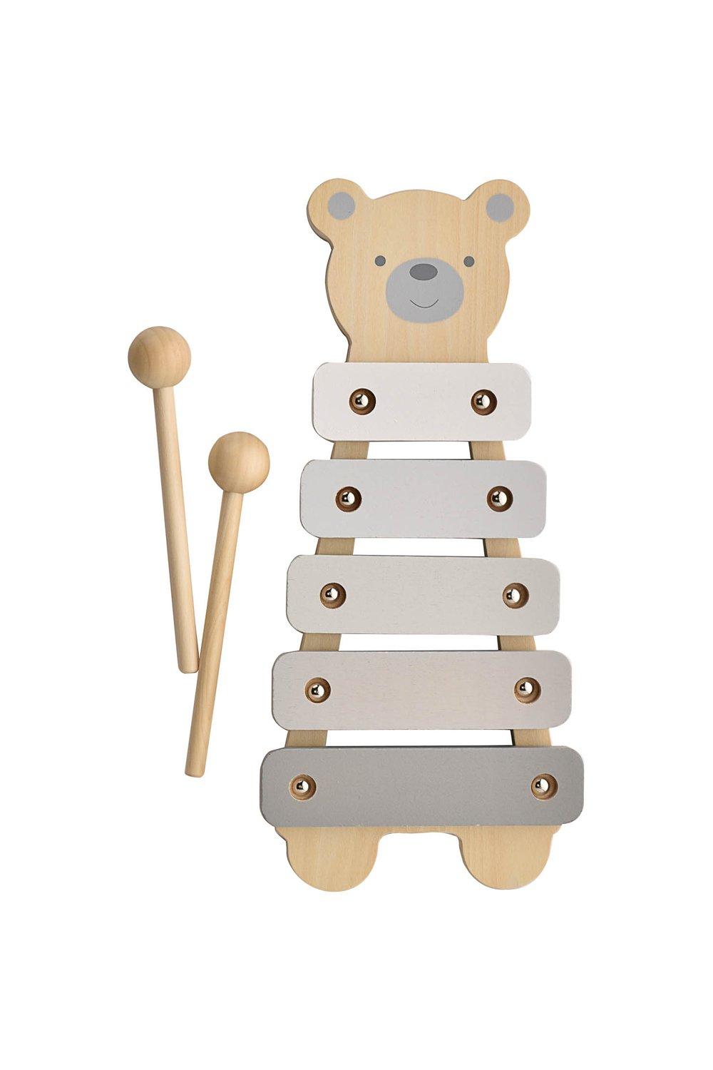 Wooden Toy Xylophone - Teddy