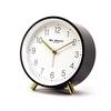WILLIAM WIDDOP Round Alarm Clock with Gold Metal Legs thumbnail 2