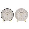 WILLIAM WIDDOP Round Alarm Clock with Gold Metal Legs thumbnail 3