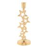 The Christmas Gift Co. Celestial Gold Metal Star Candle Holder Medium thumbnail 1