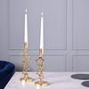 The Christmas Gift Co. Celestial Gold Metal Star Candle Holder Medium thumbnail 4