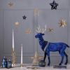 The Christmas Gift Co. Celestial Gold Metal Star Candle Holder Medium thumbnail 5