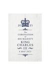 Now or Never Studios King Charles III Tea Towel Made In UK - Coronation thumbnail 1
