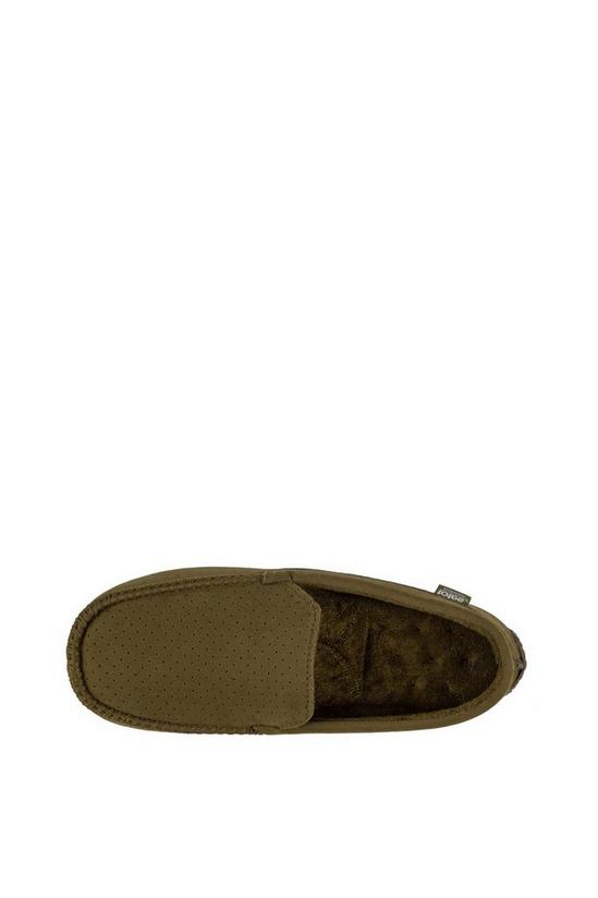 Isotoner Perforated Suedette Moccasin Slipper 4