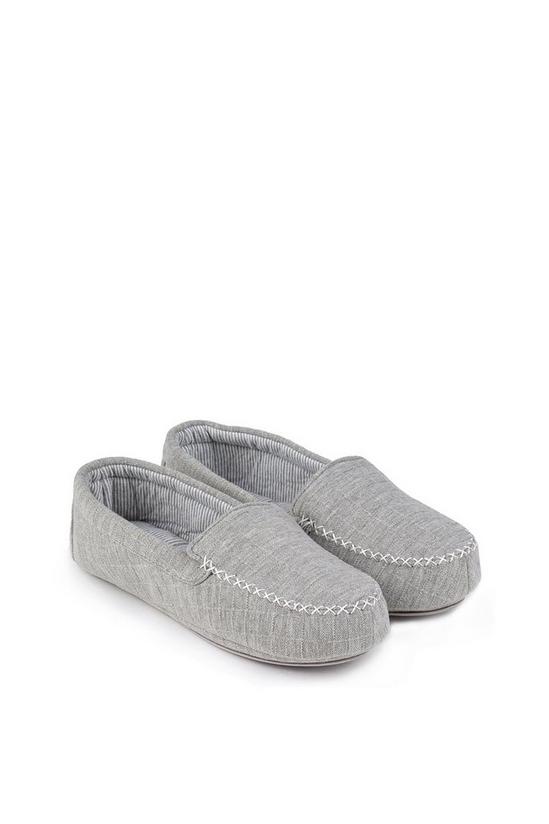 Isotoner Textured Moccasin Slippers 2