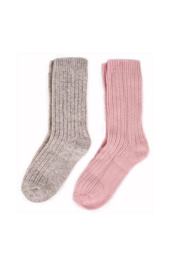 Totes 2 Pack Cashmere Ankle Socks 1